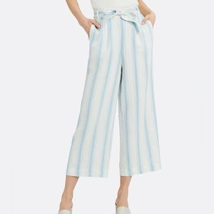 Frame Denim Striped Linen Pants